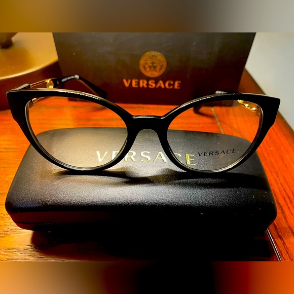 Versace Cat Eye Ladies Eyeglasses. Reading Glasses